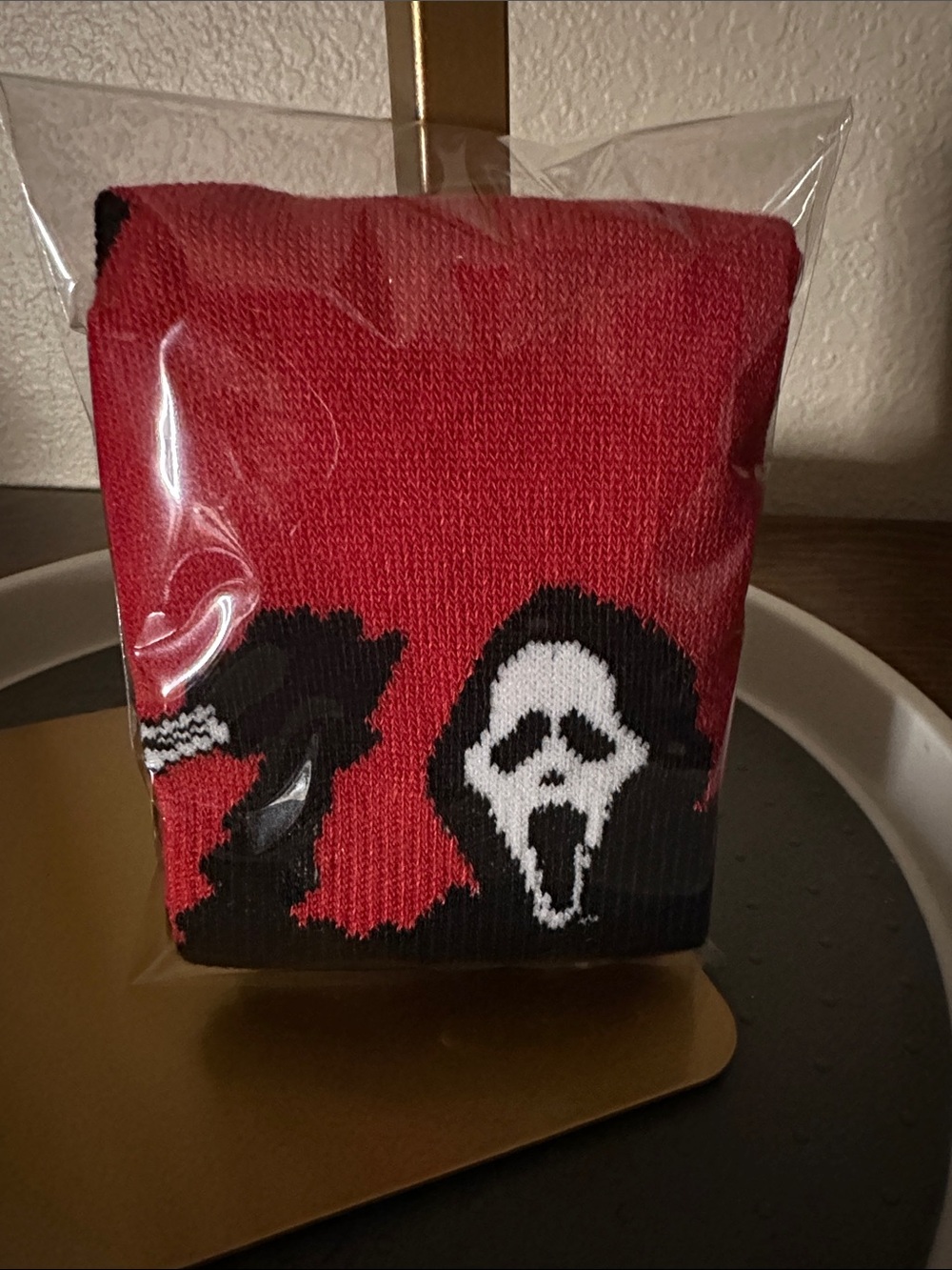 Ghost Face Horror Movies & Chill socks